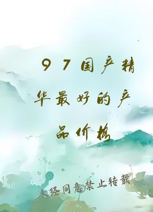 97国产精华最好的产品价格
